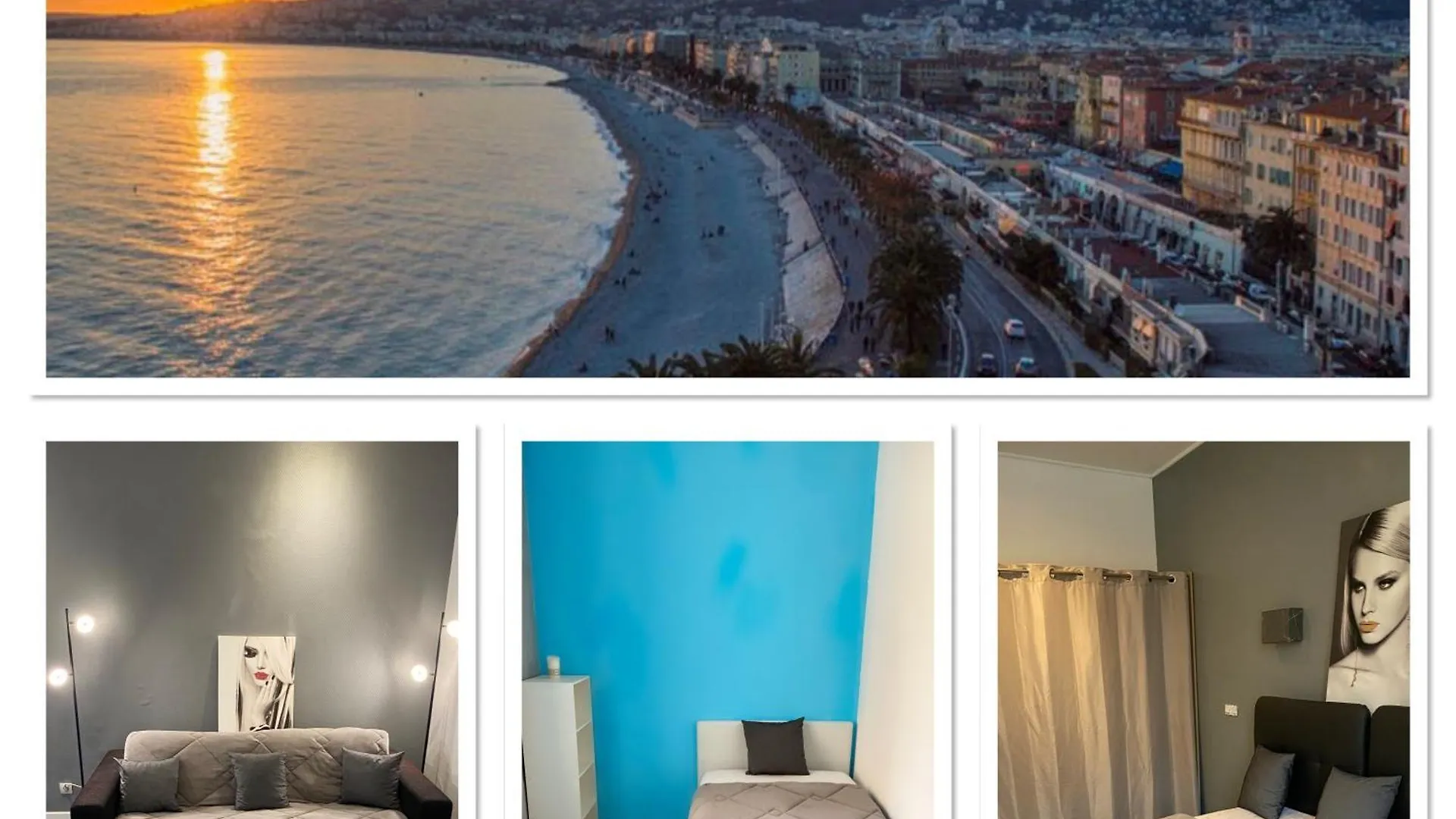 Appartement T3 Centre Ville De Nice